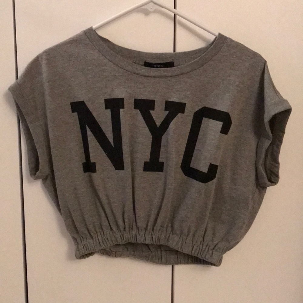 “NYC” crop top